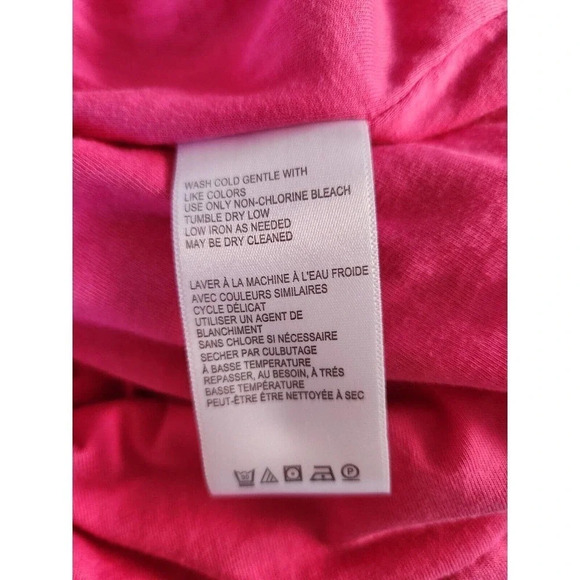 NWT ANTHROPOLOGIE Maeve Twist-Front Sweatshirt Size XL Pink - Picture 11 of 12